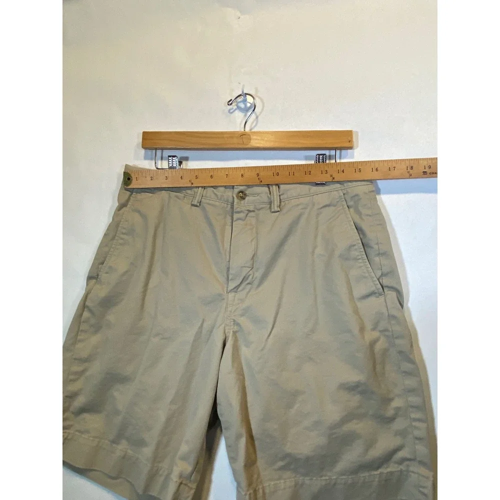 Tan Polo Ralph Lauren Chino Shorts Stretch Classic Fit 32 Mens